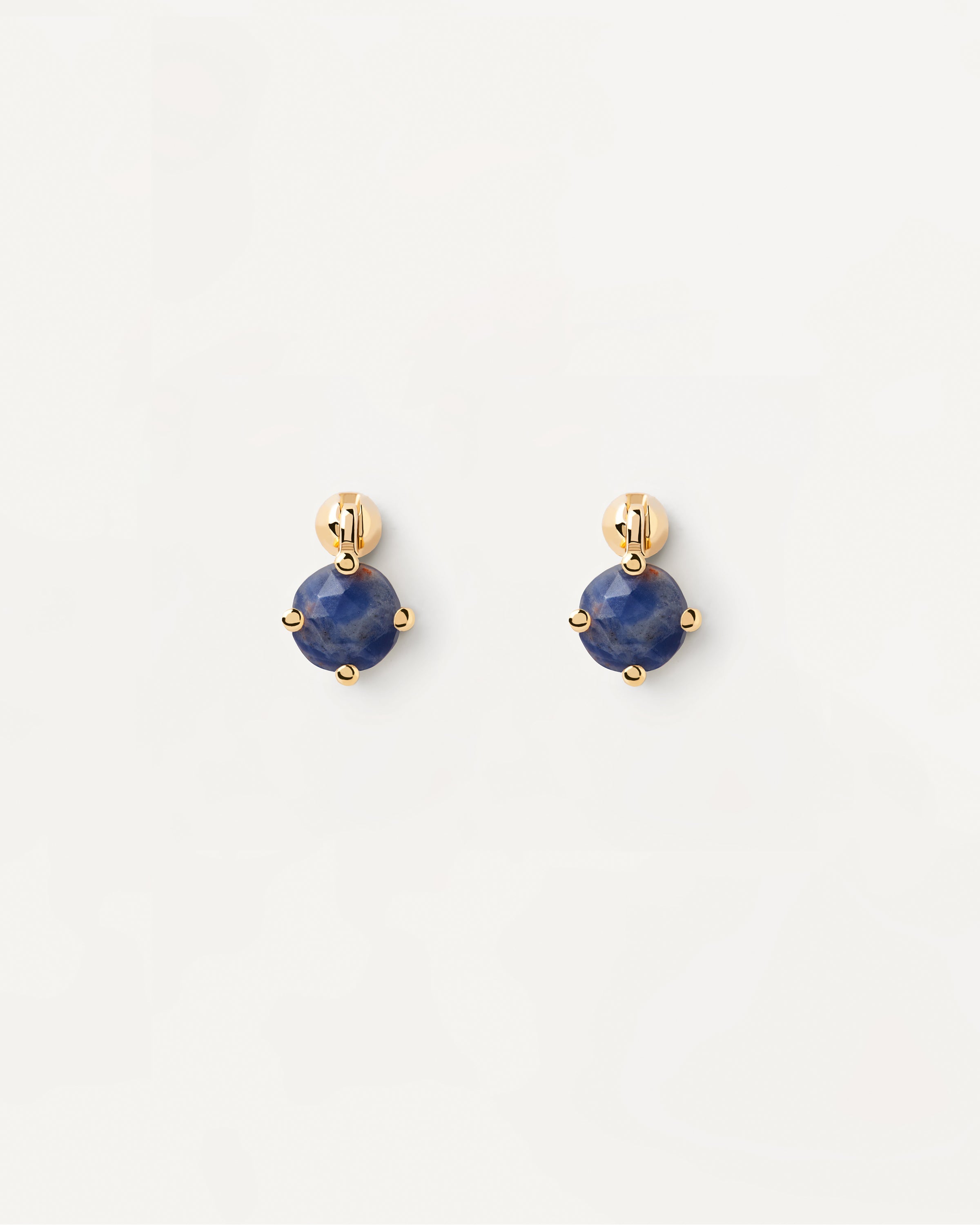 Kimi Sodalite Single Earring - Handmade Blue Stone Dangle Earring for Women - Perfect for Boho Style, Casual Wear & Special Occasions