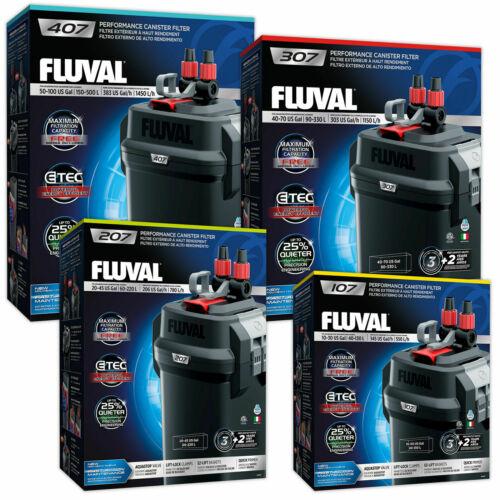 FLUVAL 07 Series Canister Filter for Aquariums - High Performance Water Filtration System for Freshwater & Saltwater Fish Tanks - Perfect for Home, Office, or Pet Store Use