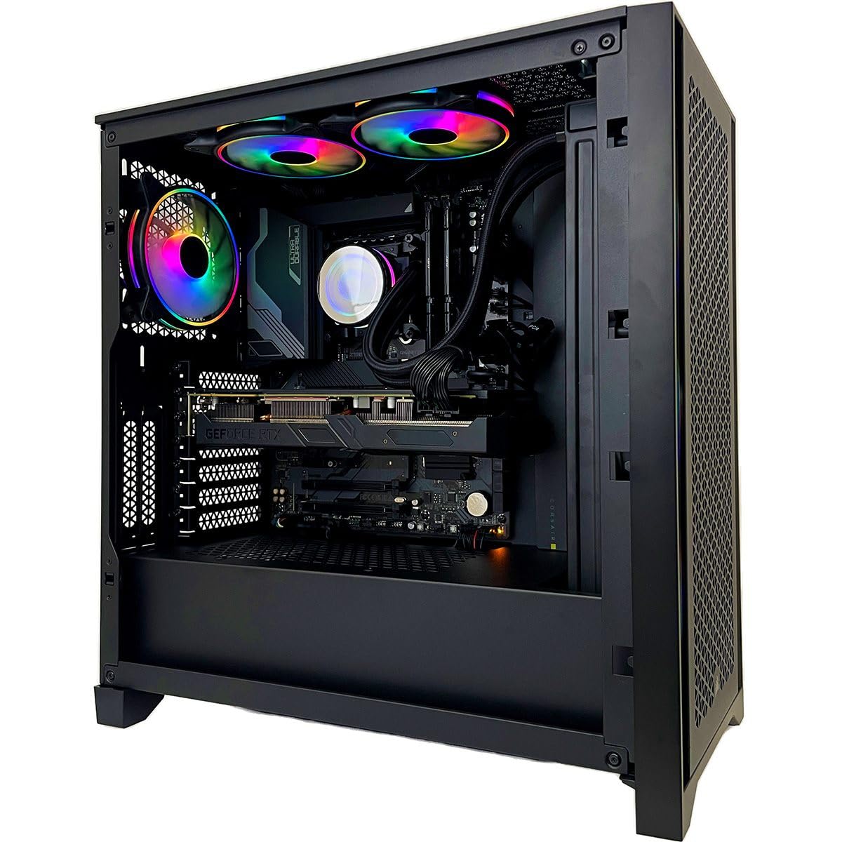 Ginger6 Gaming PC Desktop 14ZF22G-PX - Intel Core i5-14400F, RTX 4060 Ti 8GB, 2TB NVMe SSD, 32GB DDR5, Z790, Wi-Fi 6E, Liquid Cooling, Win 11 | High-Performance Gaming & Streaming PC for Esports, VR & 4K Gaming