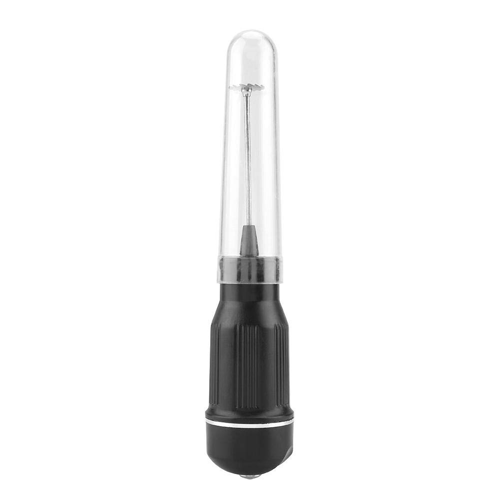 Electric Hand Mixer - 5-Speed Black Handheld Egg Beater & Milk Frother for Baking, Cooking, and Whisking - Perfect for Pancakes, Desserts, Coffee, and Smoothies