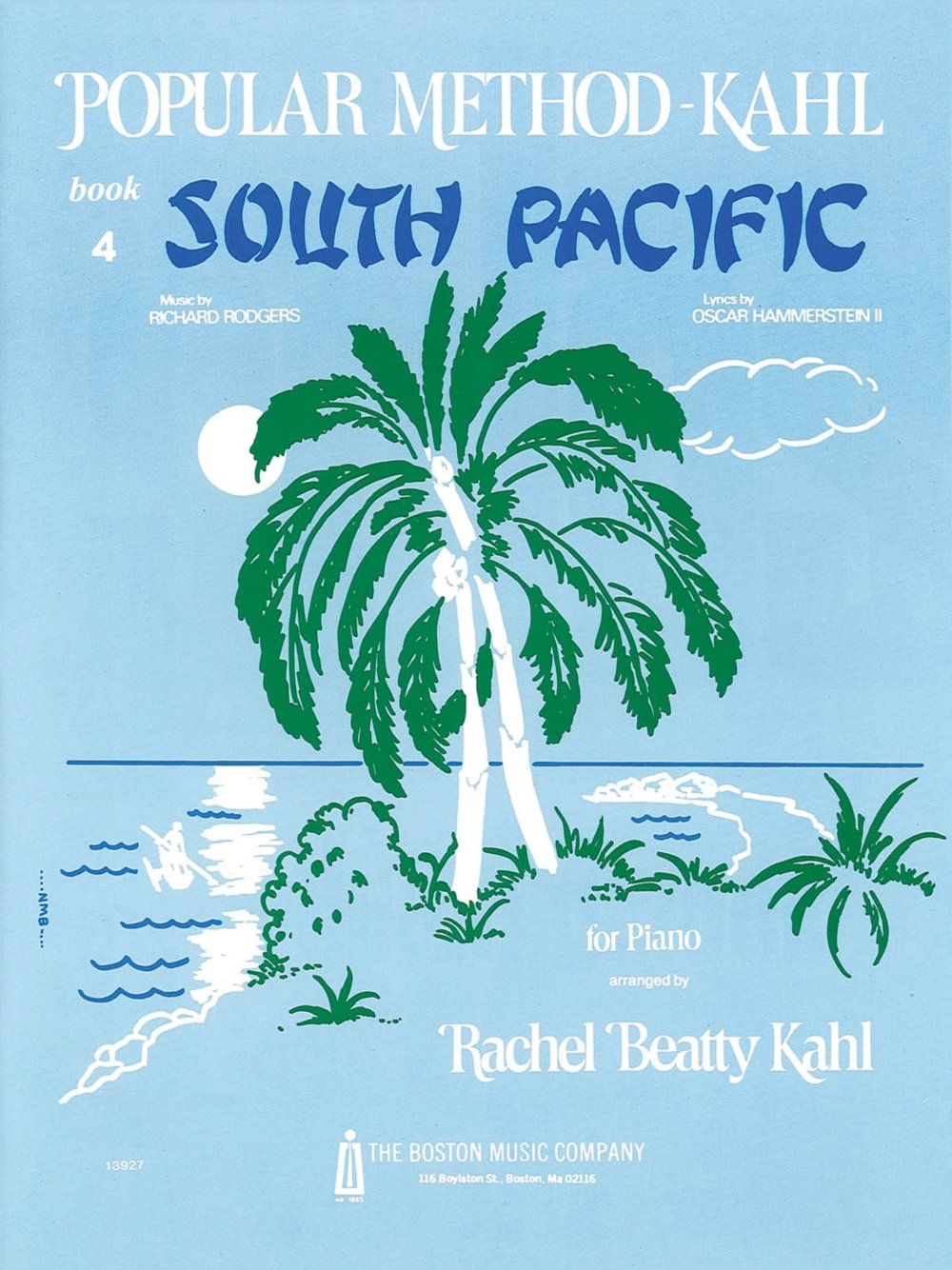 Kahl Popular Method Book 4 - South Pacific Sheet Music by Richard Rodgers | Piano Method Book for Beginners & Intermediate Players | Perfect for Piano Lessons & Home Practice