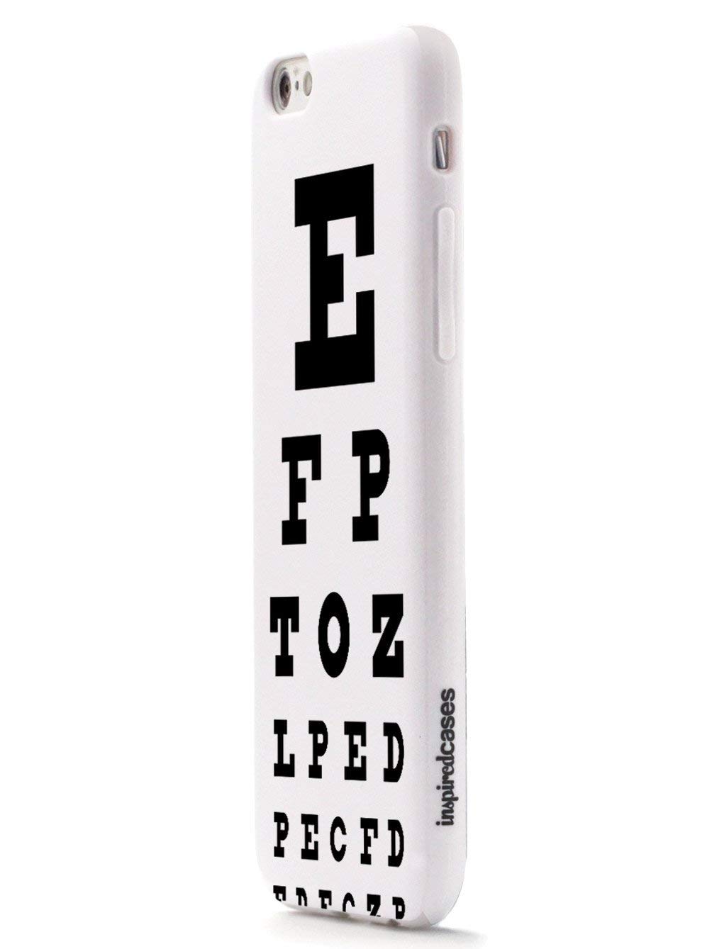 3D Textured Protective Phone Case for Apple iPhone Xs Max - Snellen Eye Chart Design - Slim Shockproof Cover with Raised Edges - Perfect for Optometrists, Medical Students & Eye Care Professionals