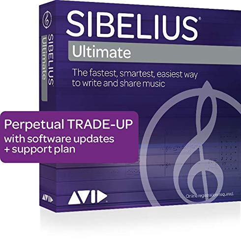 Avid 99006555800 Sibelius Competitive Crossgrade Download Card - Music Notation Software for Composers & Arrangers - Perfect for Professional Music Production & Education
