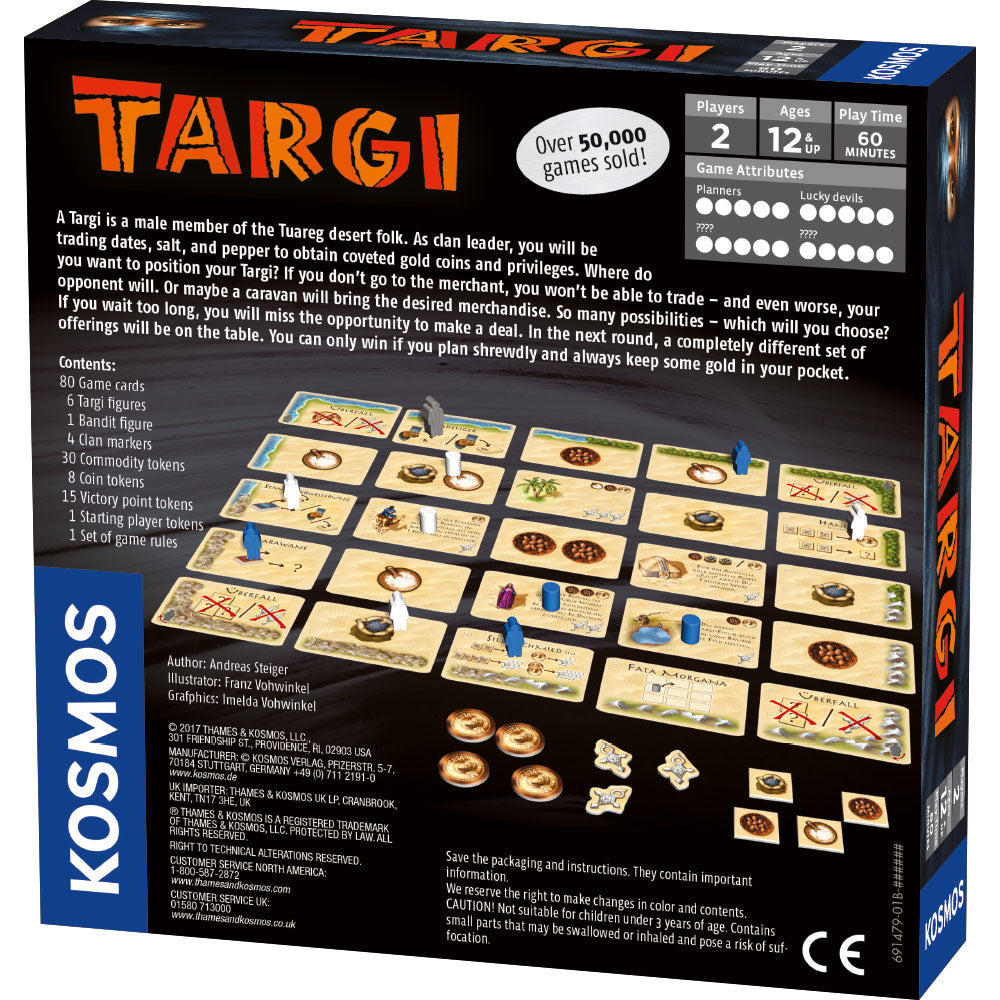 Targi - Classic Board Game for Strategy Lovers | Family & Friends Game Night | Perfect for Home, Parties & Game Nights