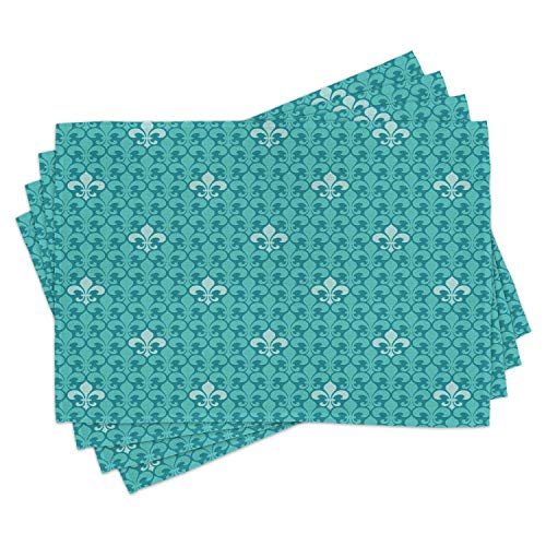 Teal Almond Green