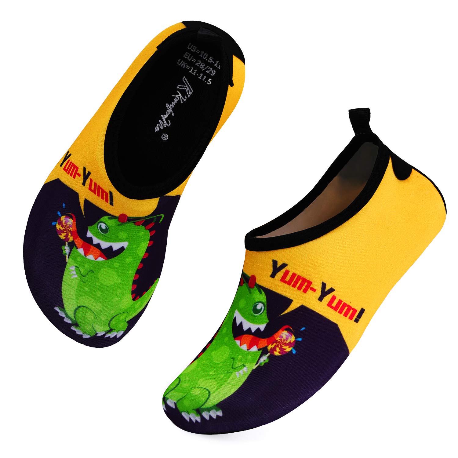 Non-Slip Quick Dry Water Shoes for Toddlers - Kids Beach Swim Shoes with Barefoot Design for Boys & Girls | Perfect for Pool, Ocean, and Outdoor Water Activities