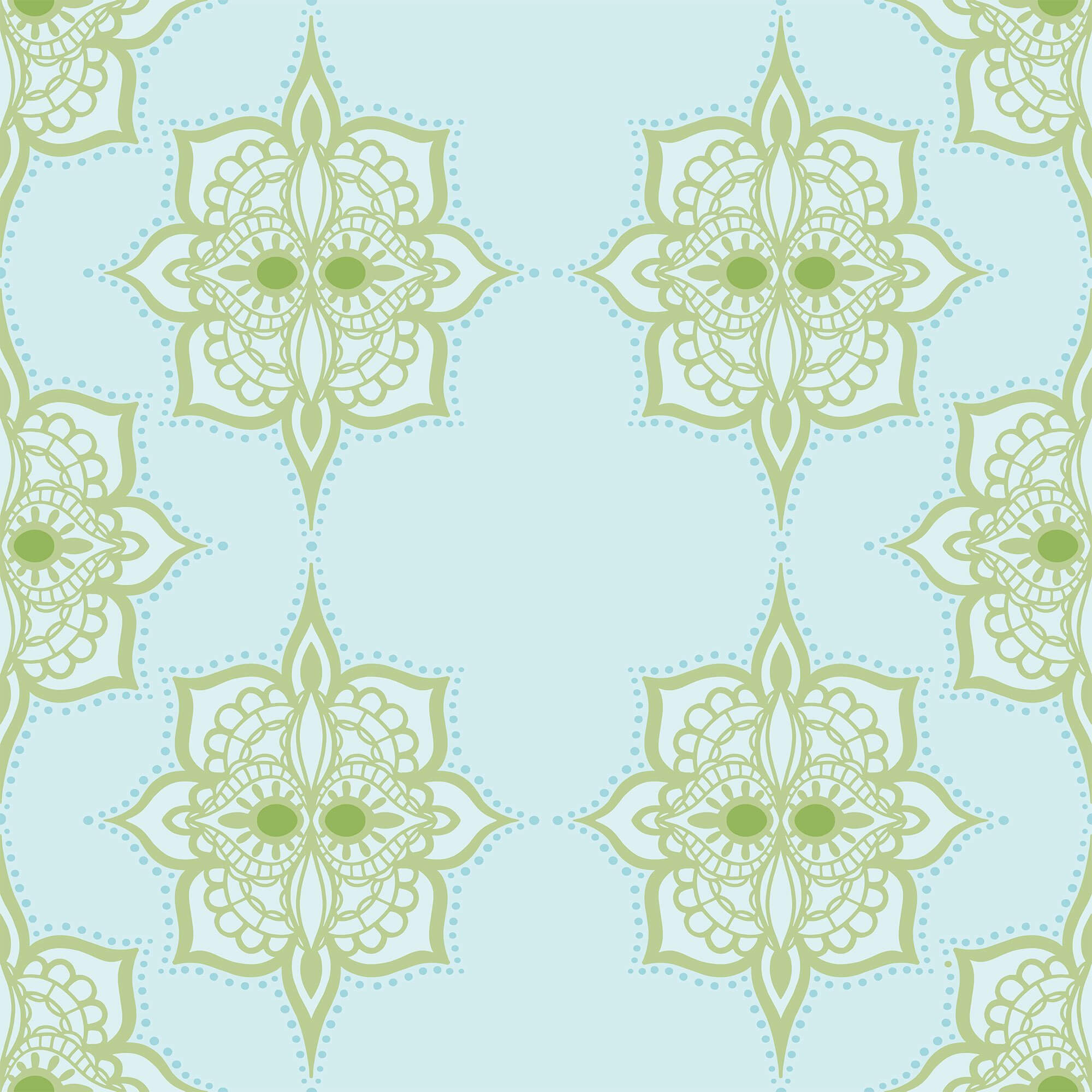 Turquoise Damask Tile Adhesive Peel and Stick Removable Wallpaper - 30 Designs for Home Decor, Kitchen Backsplash & Bathroom Renovation