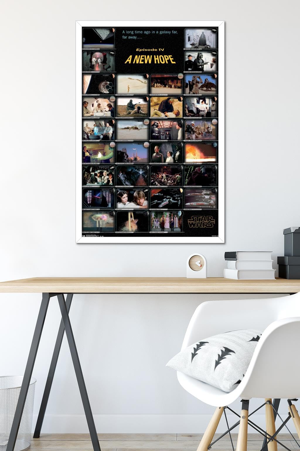 Star Wars: A New Hope Framed Movie Poster - 22.375