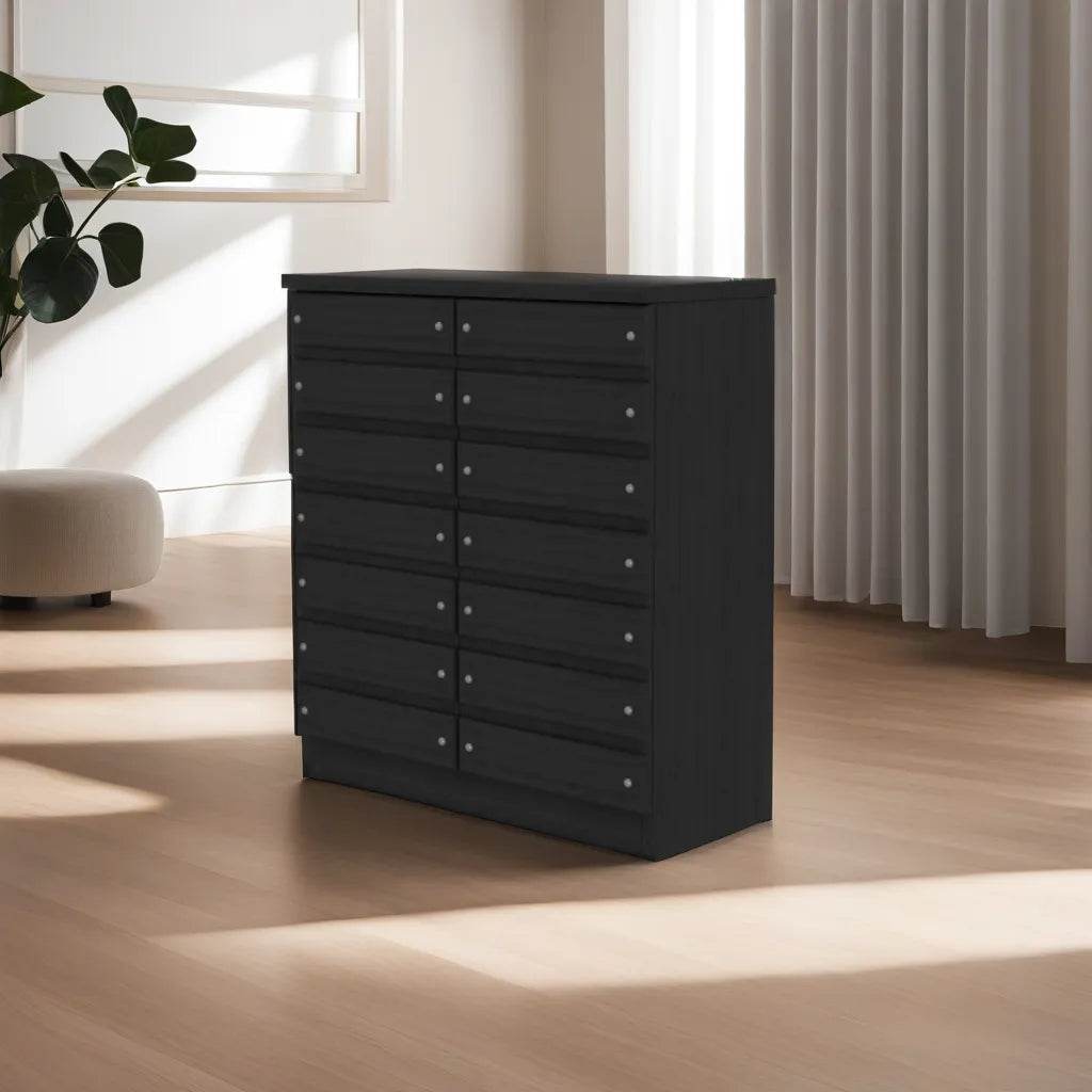 Gretel 2 Door Shoe Cabinet - Modern Entryway Storage Organizer for Shoes & Accessories | Perfect for Hallway, Closet & Mudroom Organization