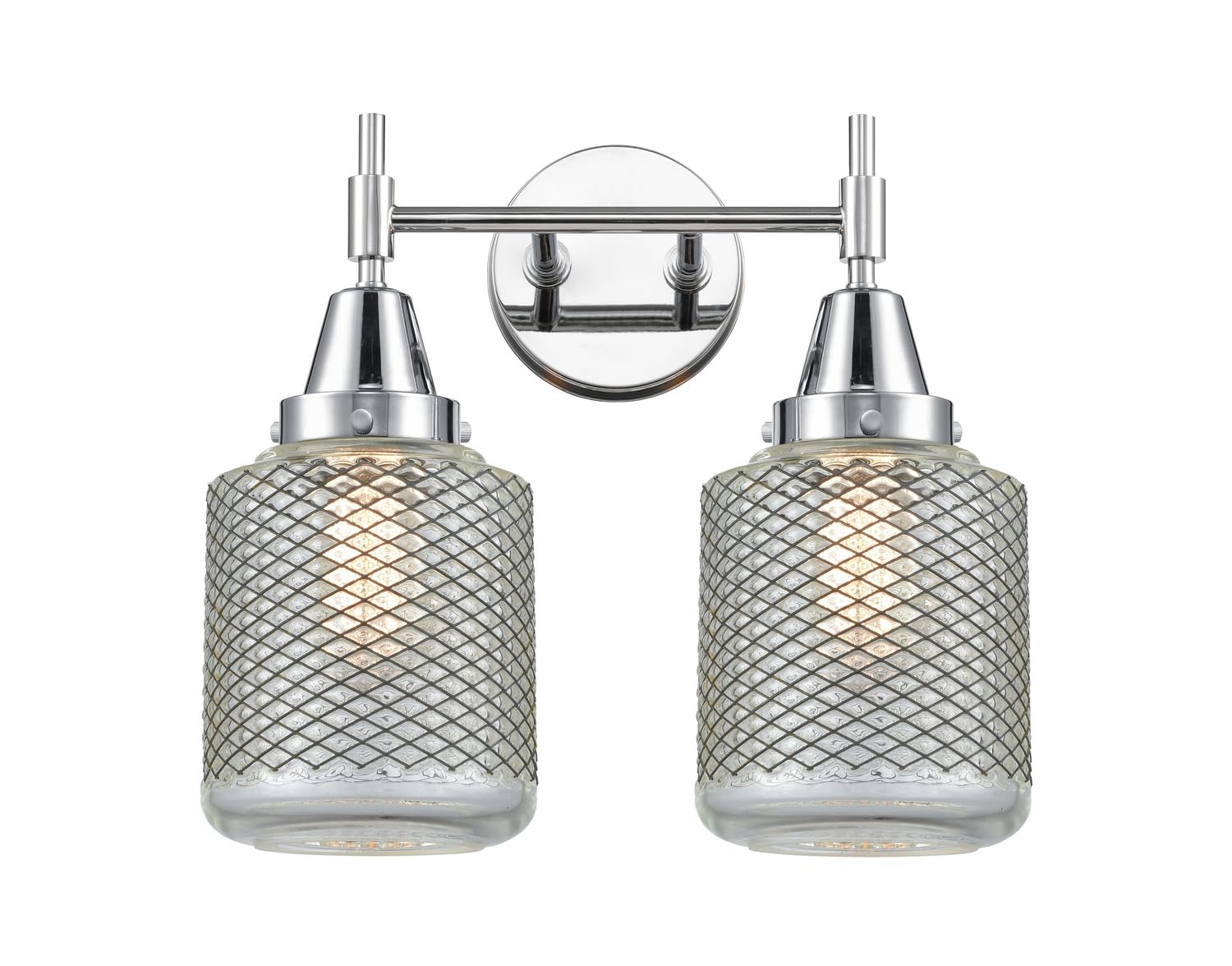 Innovations 447-2W-PC-G262-LED Modern Chrome Finish LED Bathroom Vanity Light - Perfect for Bathroom, Powder Room & Home Decor Lighting Upgrade