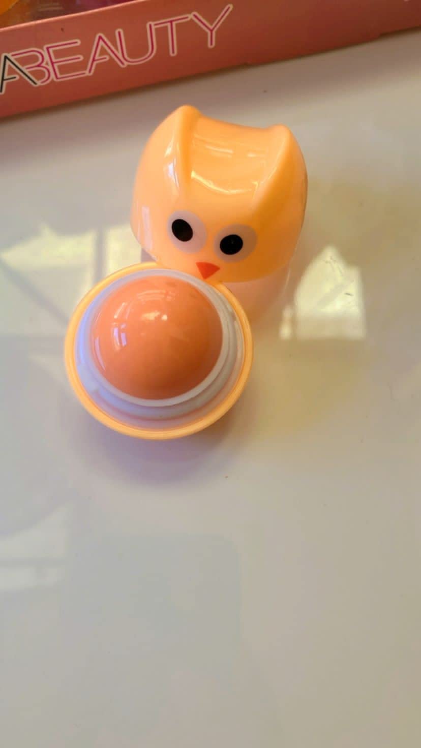 Owl Shaped Fruit Lip Balm Set - 2 Pack Random Flavors | Natural Moisturizing Lip Care for Kids & Adults | Perfect for School, Travel & Gifts