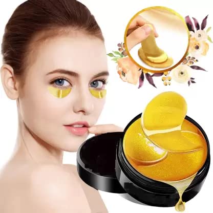 Hydrating Under Eye Patches for Puffy Eyes & Dark Circles - Rejuvenating Eye Mask Treatment for Wrinkles & Fine Lines - Perfect for Morning Routine, Travel & Post-Workout Recovery