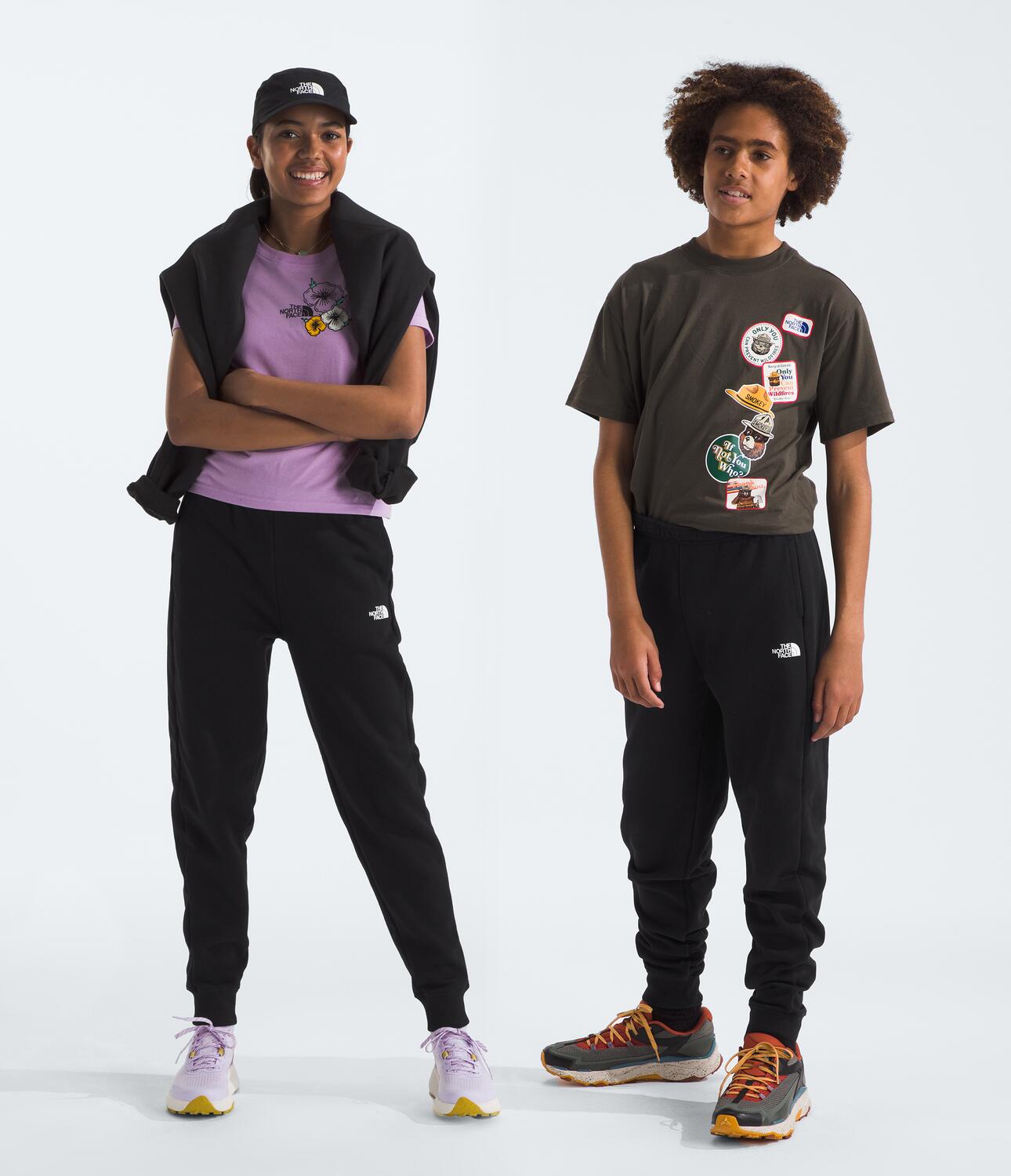 Boys & Girls Camp Fleece Joggers - Soft Winter Pants for Kids Outdoor Activities & Lounge Wear NF0A88V5