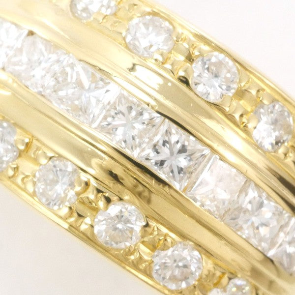 18K Yellow Gold Diamond Ring for Women - Elegant Solitaire Engagement & Wedding Band - Perfect for Proposals, Anniversaries, and Special Occasions
