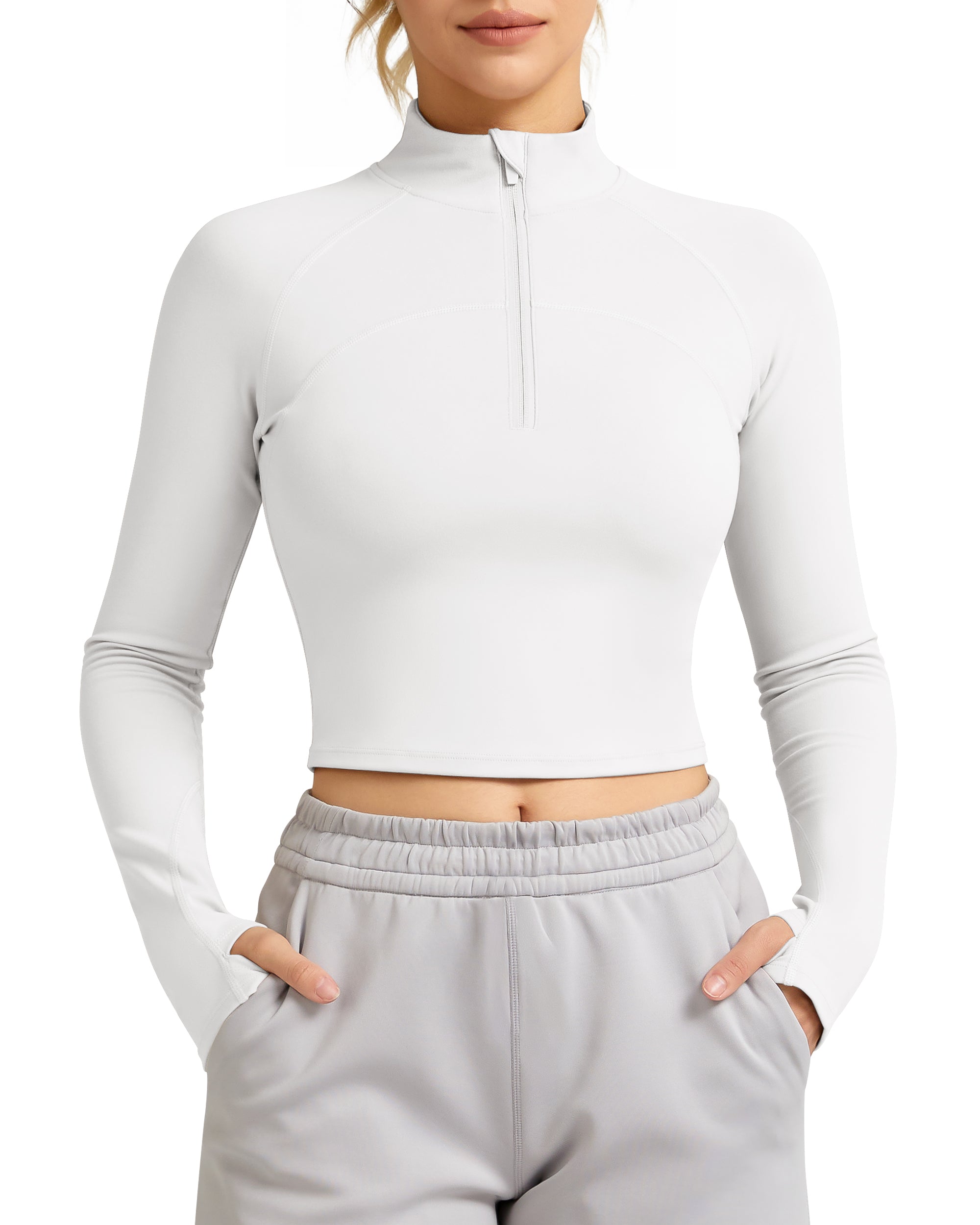 Half Zip Athletic Pullover Top - Breathable Workout Hoodie for Men & Women | Gym, Running, Yoga & Outdoor Activities