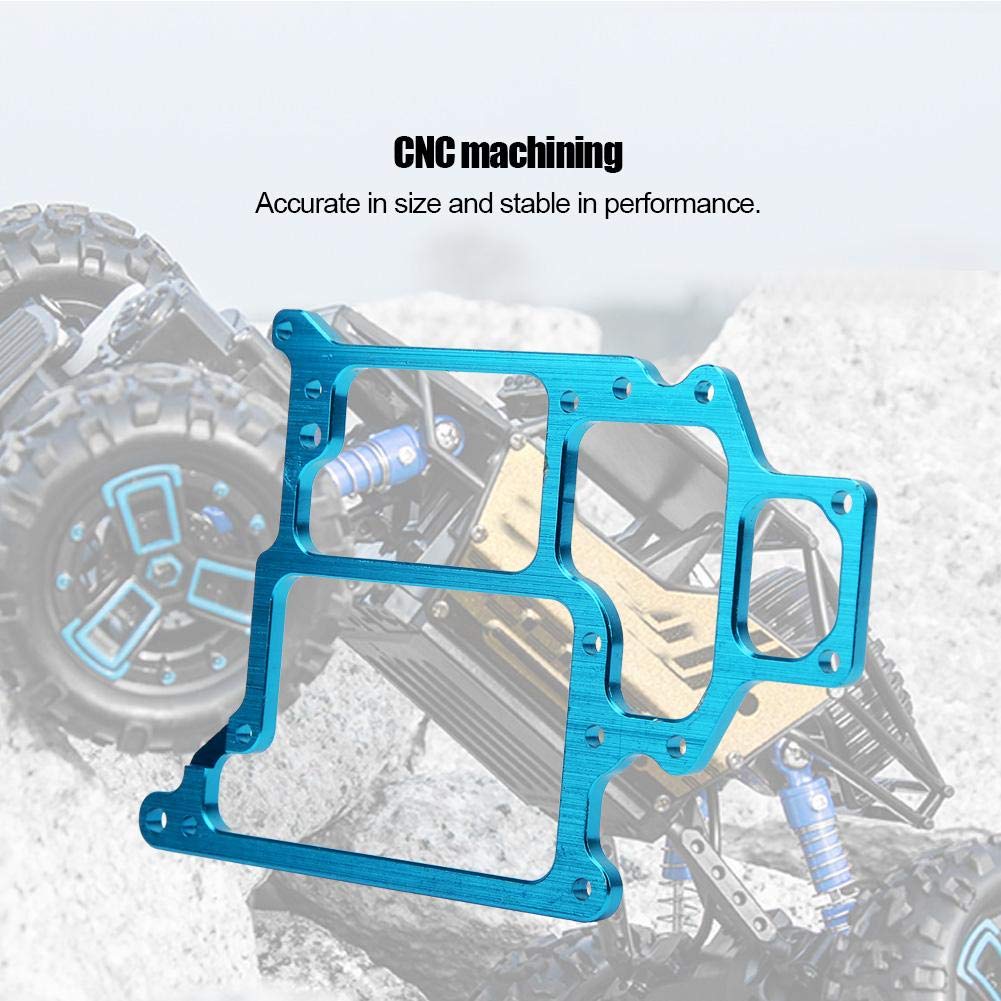 Tbest Aluminum Alloy RC Radio Tray for 1/10 Scale Model Racing Cars - Compatible with 94188 & 94108 - Upgraded Accessory & Replacement Part (Blue) | Perfect for RC Car Enthusiasts & Competitive Racing