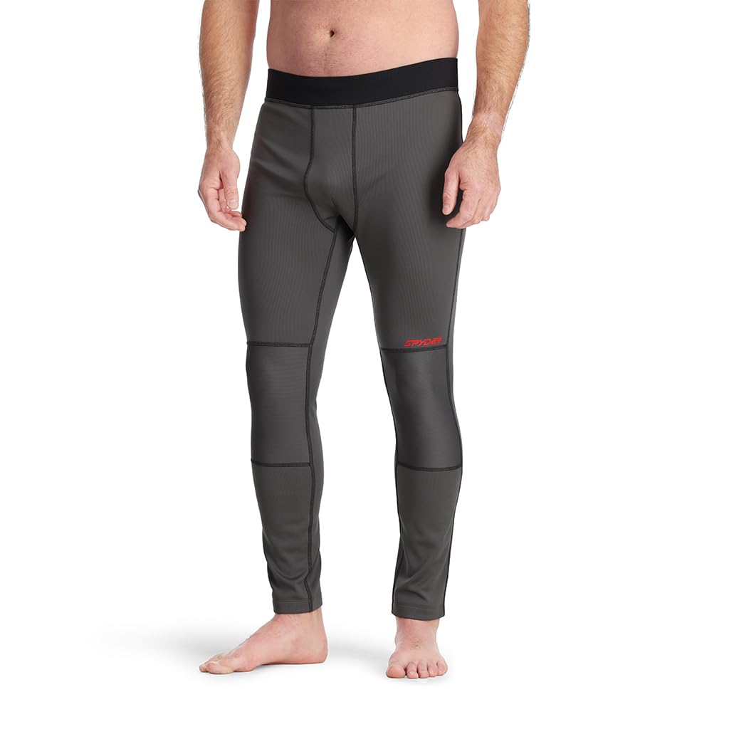 Spyder Men's Charger Baselayer Thermal Underwear - Winter Skiing & Snowboarding Thermal Pants for Cold Weather - Moisture Wicking & Insulated Base Layer for Outdoor Activities