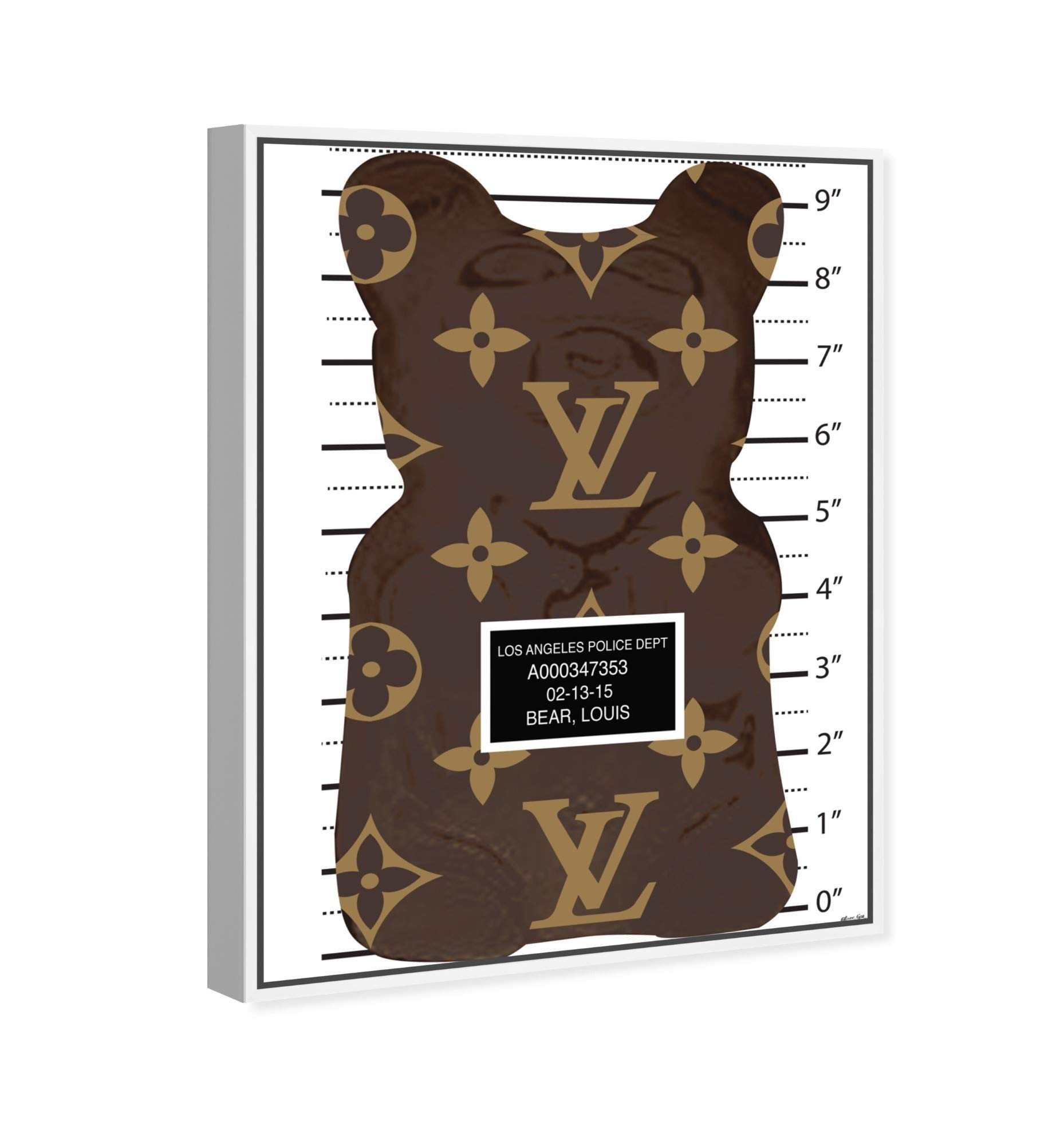 LV Gummy by Matt Bentley Hoover - Sweet Food & Cuisine Themed Framed Wall Art Canvas Prints for Kitchen Decor, Dining Room, Bakery & Cafe