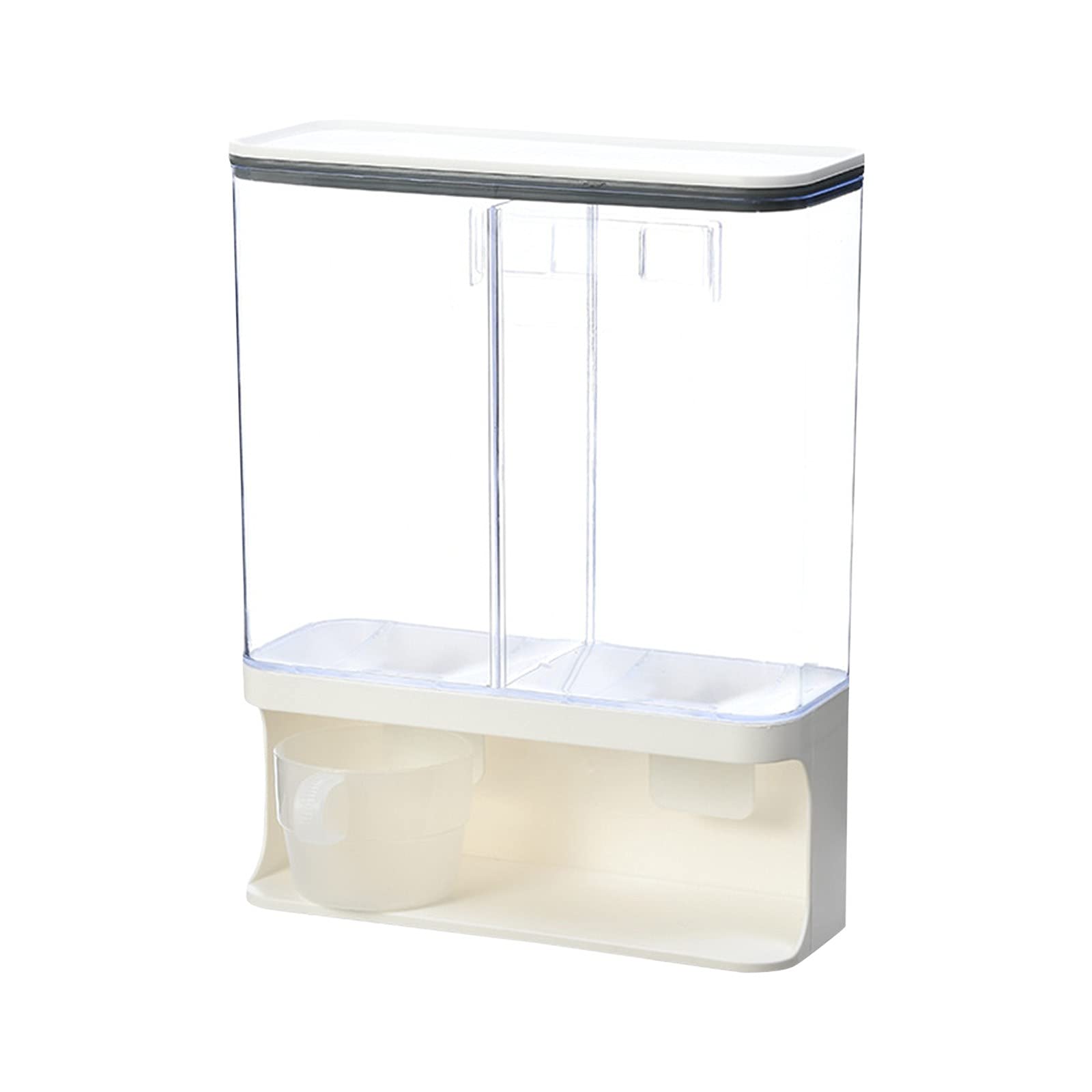Wall Mounted Cereal Dispenser - Kitchen Organizer for Dry Food Storage | Dining & Bar Use