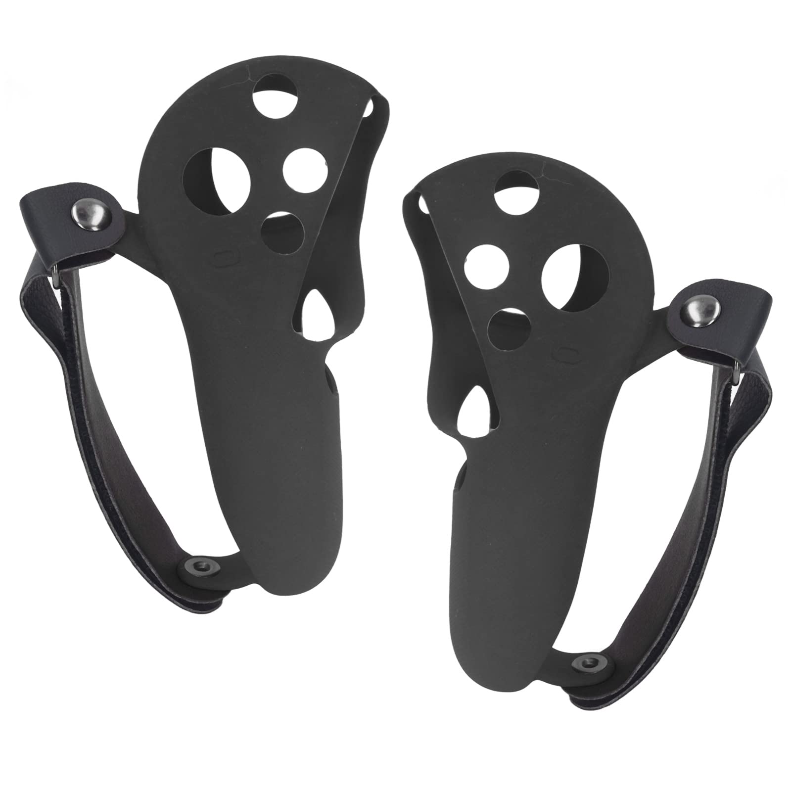 VR Controller Silicone Cover with Grip & Straps for Gaming Comfort