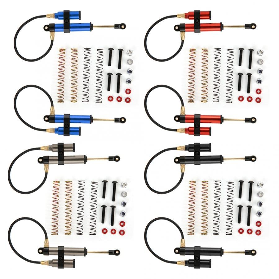 2pcs 108mm Negative Pressure RC Shock Damper Internal Springs Replacement Kit for RGT 1/10 RC 86100 Climbing Car - Blue | Perfect for Off-Road RC Crawlers & Rock Racing Accessories