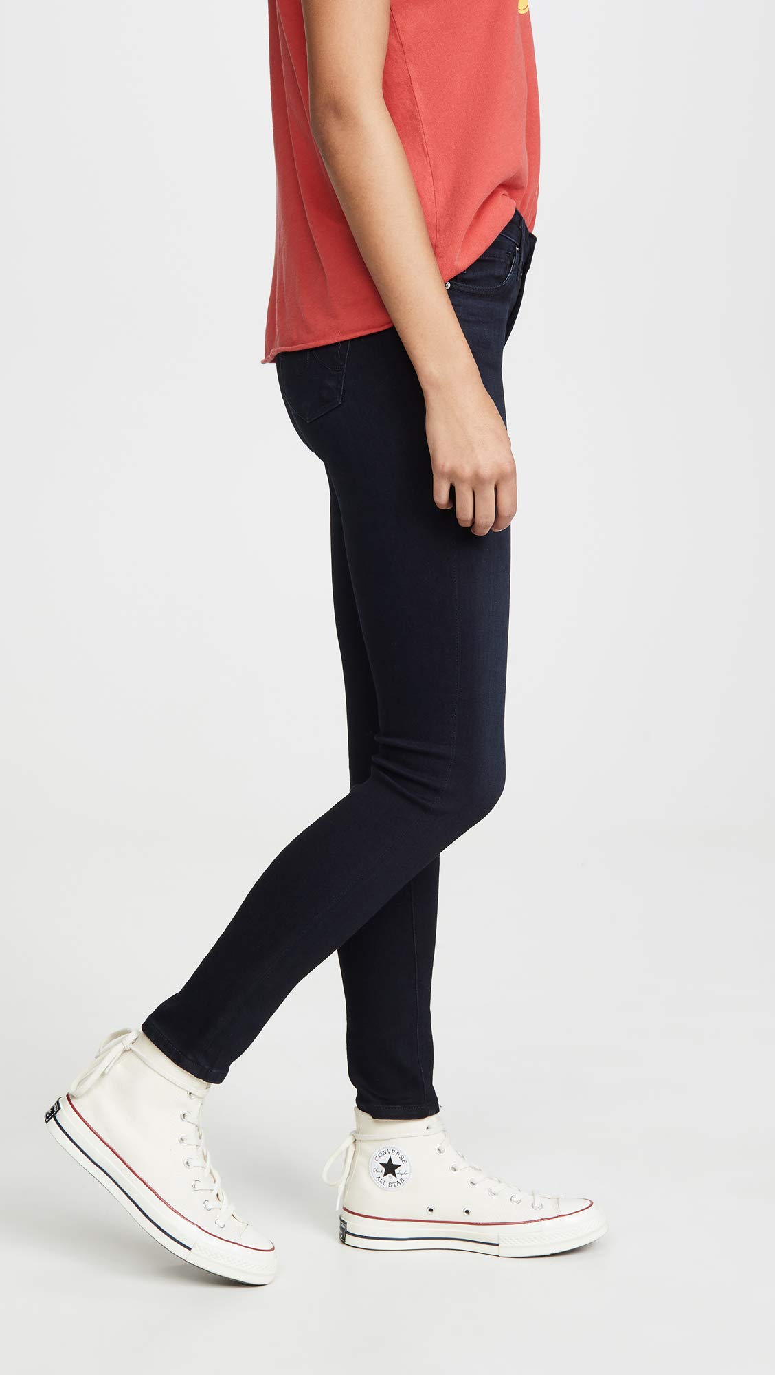 AG Adriano Goldschmied Women's High-Rise Ankle Jeans - Stretch Denim Leggings for Everyday Comfort | Perfect for Work, Casual Outfits & Weekend Wear