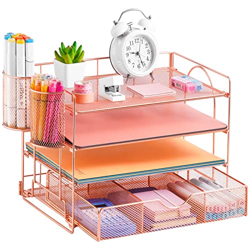 4 Tier - Rose Gold