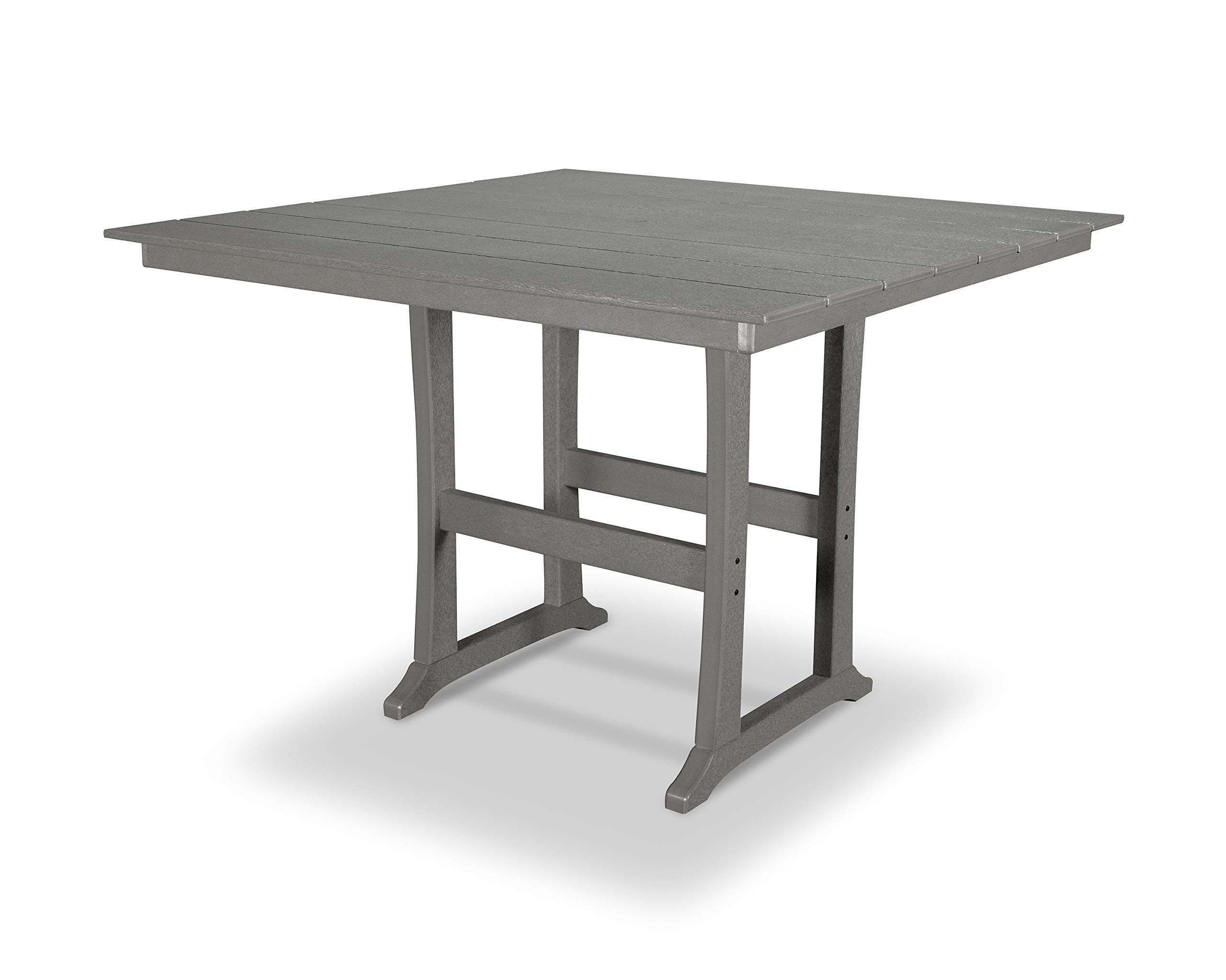 Trex Outdoor Furniture™ Bar Height Table with Stepping Stone Design - Durable & Weather-Resistant Patio Dining Set for Backyard, Deck, or Poolside Entertaining