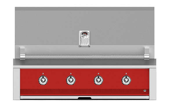 Premium Aspire 42-Inch Built-In Gas Grill - Stainless Steel Outdoor BBQ Grill for Backyard, Patio, and Poolside Cooking