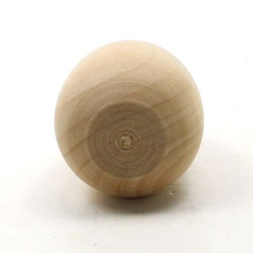 MyLittleWoodShop - Unfinished Wooden Eggs - Pack of 6 - 7/8