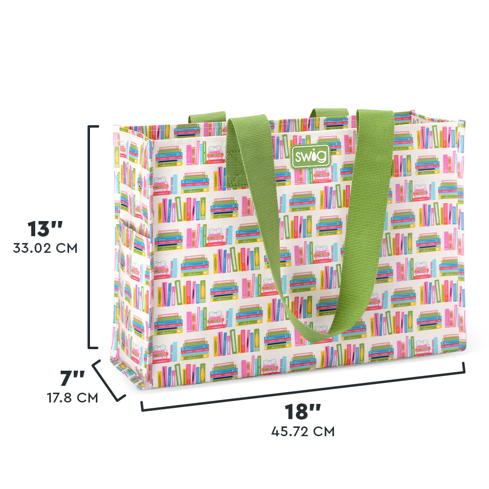 Eco-Friendly Large Reusable Gift Bag for Book Club - Perfect for Book Swaps, Reading Events & Thoughtful Book Lovers' Gifts