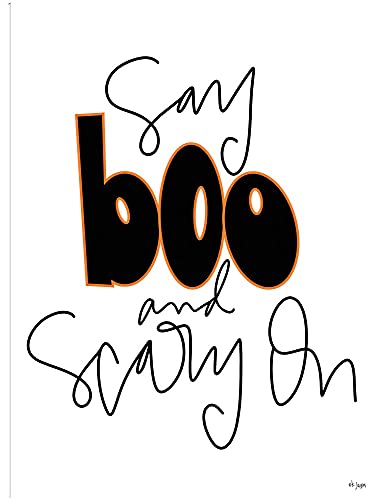 Say Boo and Scary On