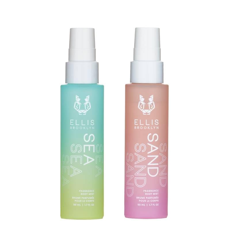 Ellis Brooklyn SEA & SAND Body Mist - Lightweight Clean Perfume Spray for Women, Refreshing Hair & Body Fragrance | Perfect for Daily Wear, Beach Days & Summer Evenings