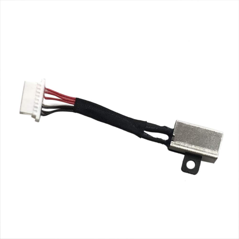 Original Title: GinTai DC Power Jack Harness Cable Socket Plug Charging Port Replacement for Dell Inspiron 7368 7378 7569 7579 Dc Jack Cable PF8JG 450.07R03.000   Optimized Title: **GinTai DC Power Jack Charging Port Replacement for Dell Inspiron 7368 7378 7569 7579 - PF8JG 450.07R03.000 - Laptop Charger Connector Repair Part (Home & Office Use)**