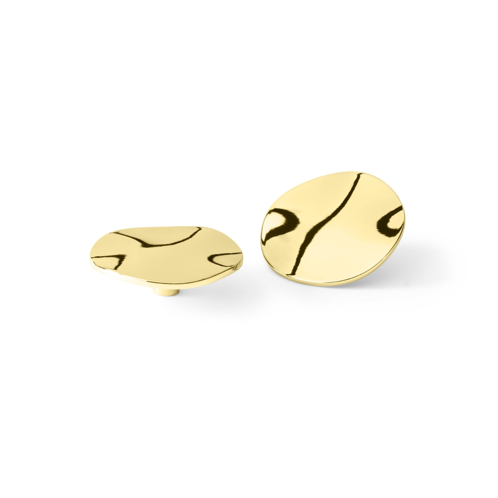 Ripple Hardware Knob - Premium Metal Cabinet Knob for Furniture & Drawers - Perfect for Kitchen, Bathroom & Office Cabinets
