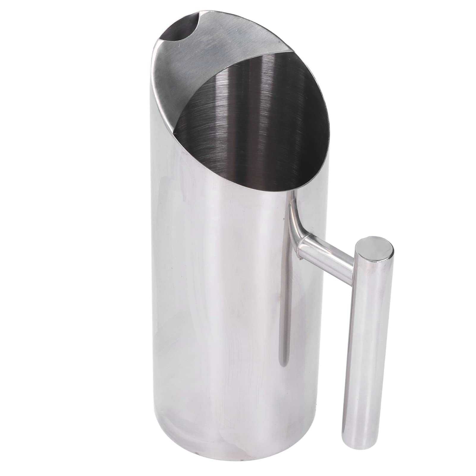 12L Large Capacity 304 Stainless Steel Water Pitcher with Ergonomic Handle - Heatproof & Streamlined Design for Coffee, Tea, and Beverage Serving - Perfect for Home, Office, and Restaurant Use