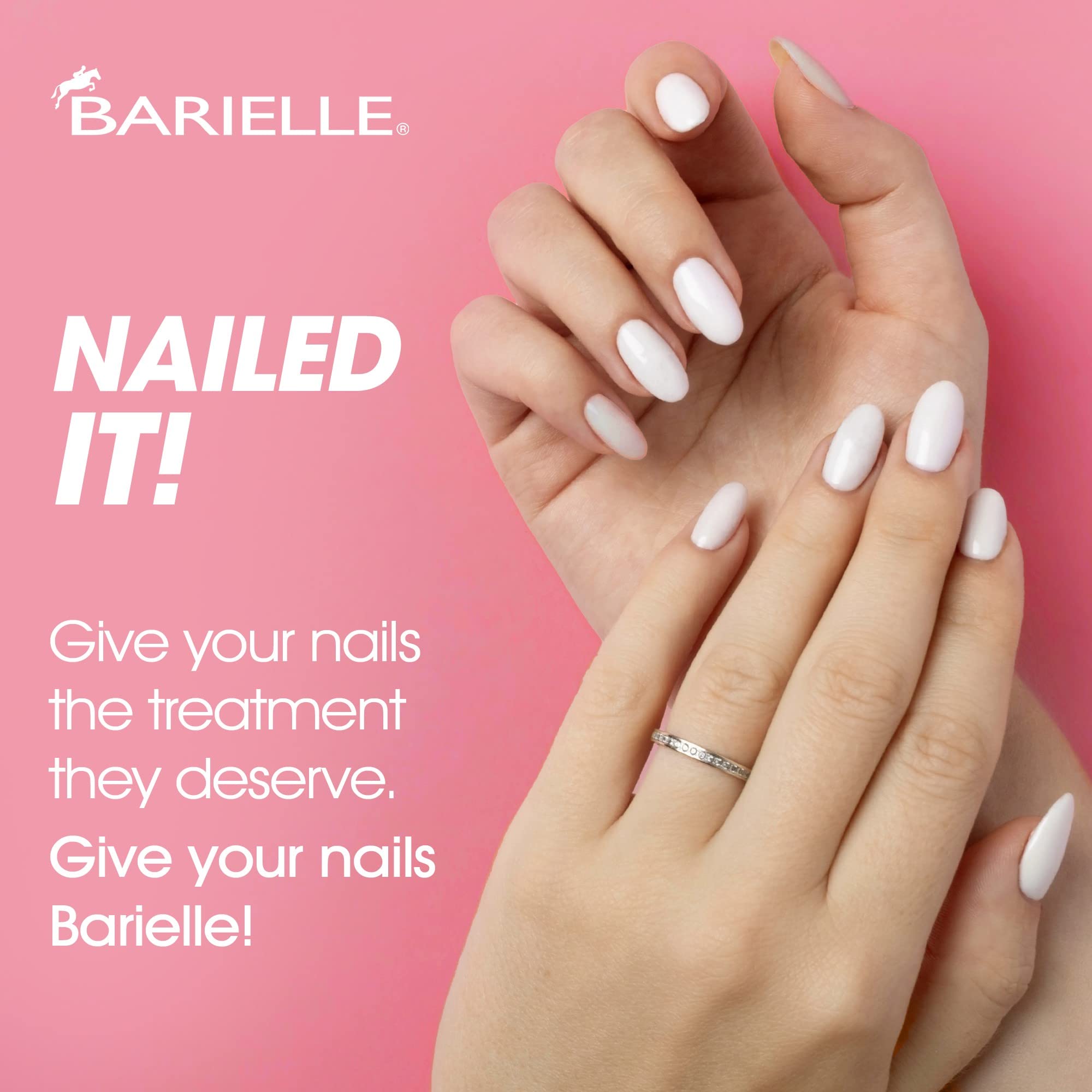 BARIELLE 100% Natural Cuticle Conditioner with Rose & Lavender Oil - 1 oz Nail Treatment for Dry, Cracked Cuticles - Perfect for Manicures, Pedicures & At-Home Nail Care