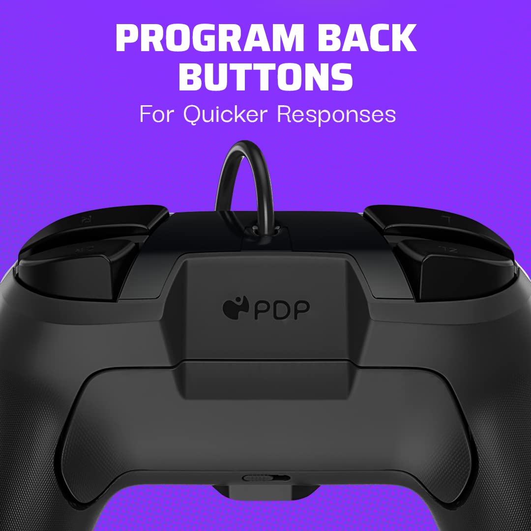 PDP REMATCH: Comic Attack Noir, Grey, White USB Game Controller Analog/Digital for Nintendo Switch & OLED - Perfect for Multiplayer Gaming & Long Play Sessions