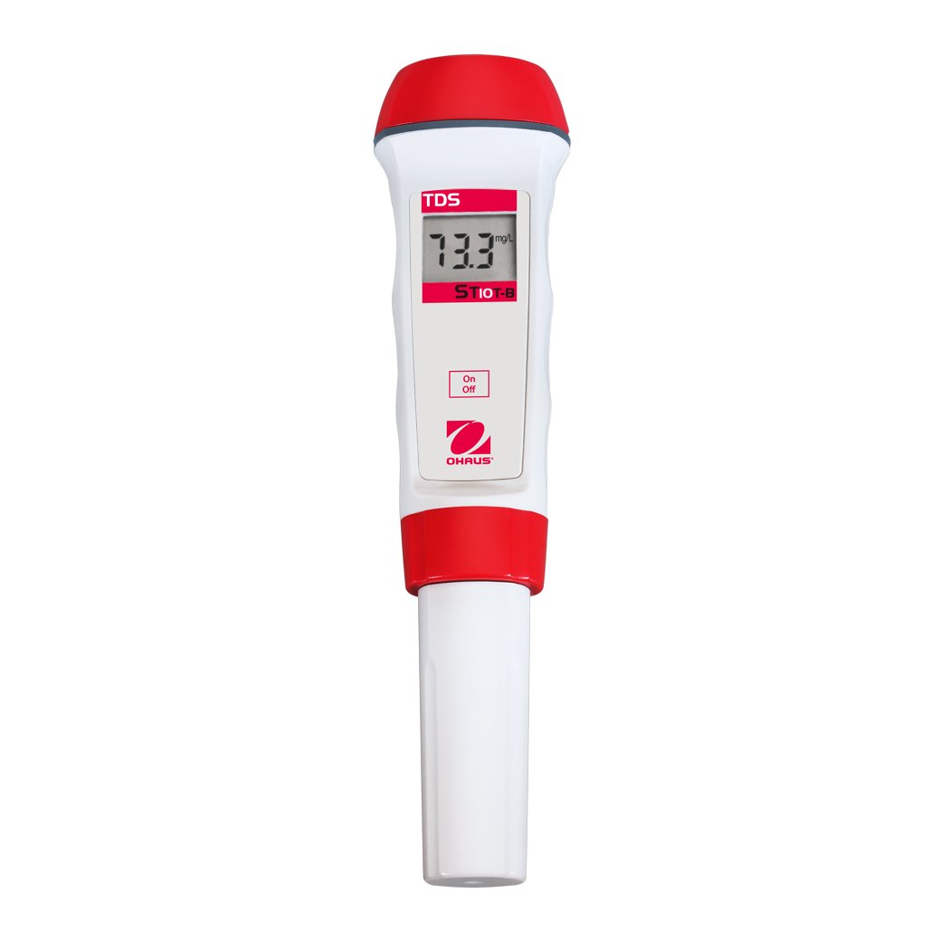 Ohaus ST10T-B Digital Pen Meter - High Precision pH Tester for Water, Food, and Lab Use | Portable & Easy to Use for Aquariums, Pools, and Scientific Research