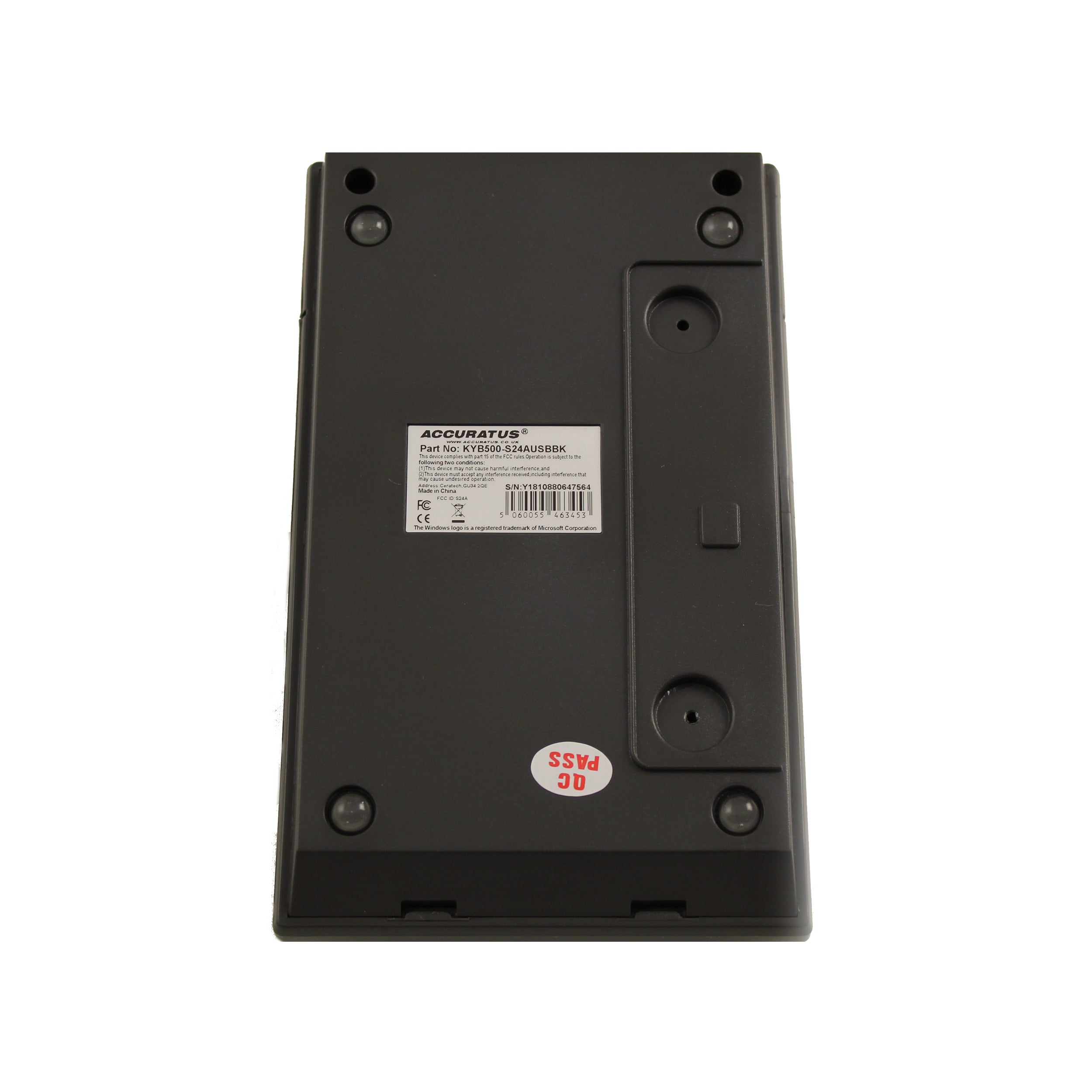 Accuratus S24A Programmable Keypad - Secure Access Control for Homes & Offices | Easy Installation & Custom Codes | Ideal for Smart Locks & Security Systems