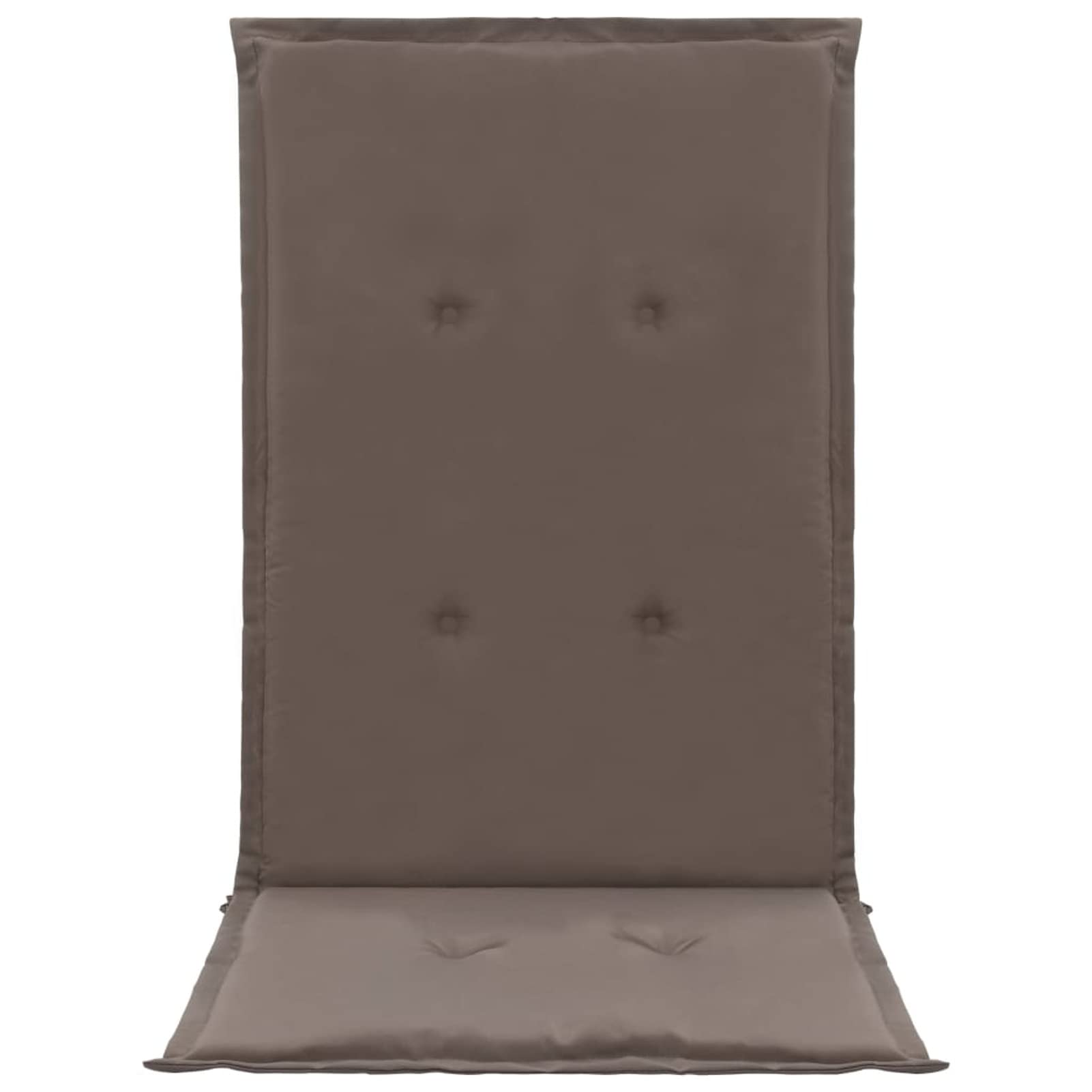 Tidyard 4-Piece Outdoor Garden Chair Cushions Set - Water-Resistant Patio Seat & Back Cushions (47.2