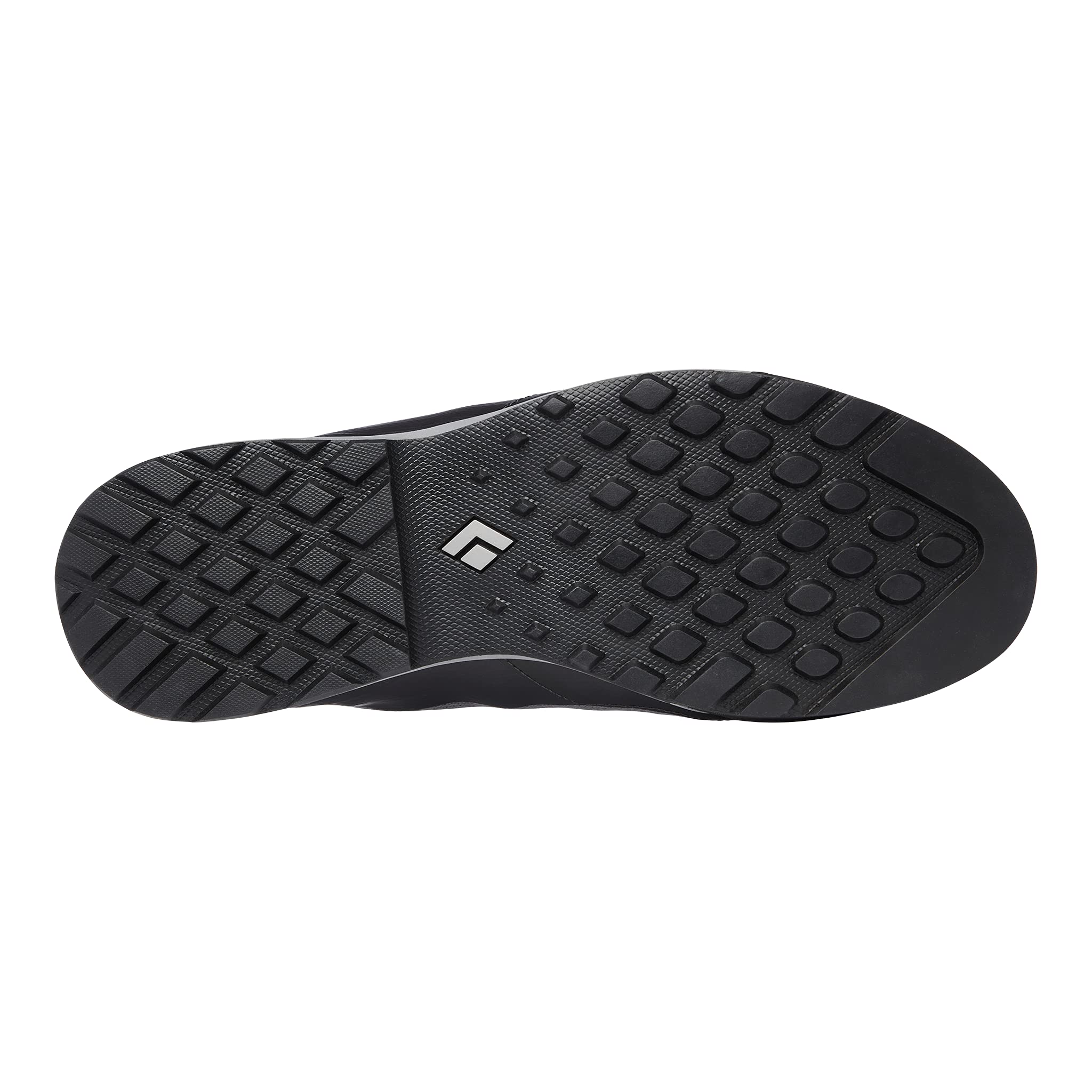BLACK DIAMOND Mission Lt M'S Approach Shoes - Nickel-Ultra Blue - Size 12.5 - Perfect for Rock Climbing and Hiking Adventures