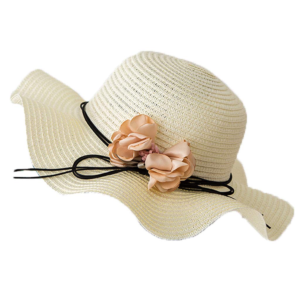 Women's Wide Brim Foldable Straw Sun Hat - Lightweight Packable Beach Hat for Summer Travel, Trendy Fisherman Style - Perfect for Beach Vacations, Poolside Lounging, and Outdoor Adventures