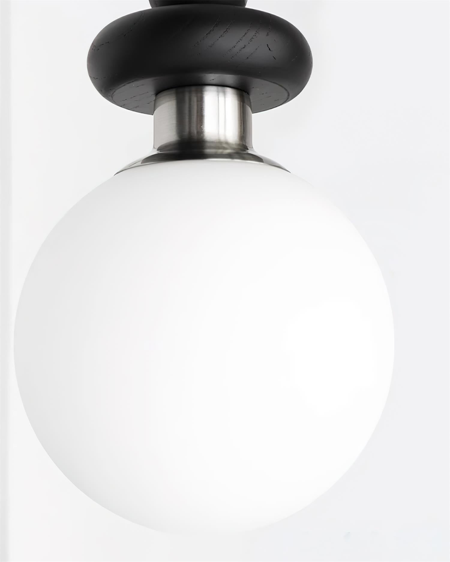 Marra Globe Pendant Lamp - Modern Glass Hanging Light Fixture for Living Room, Bedroom & Dining Room Decor | Dimmable LED Ceiling Light for Home & Office Lighting