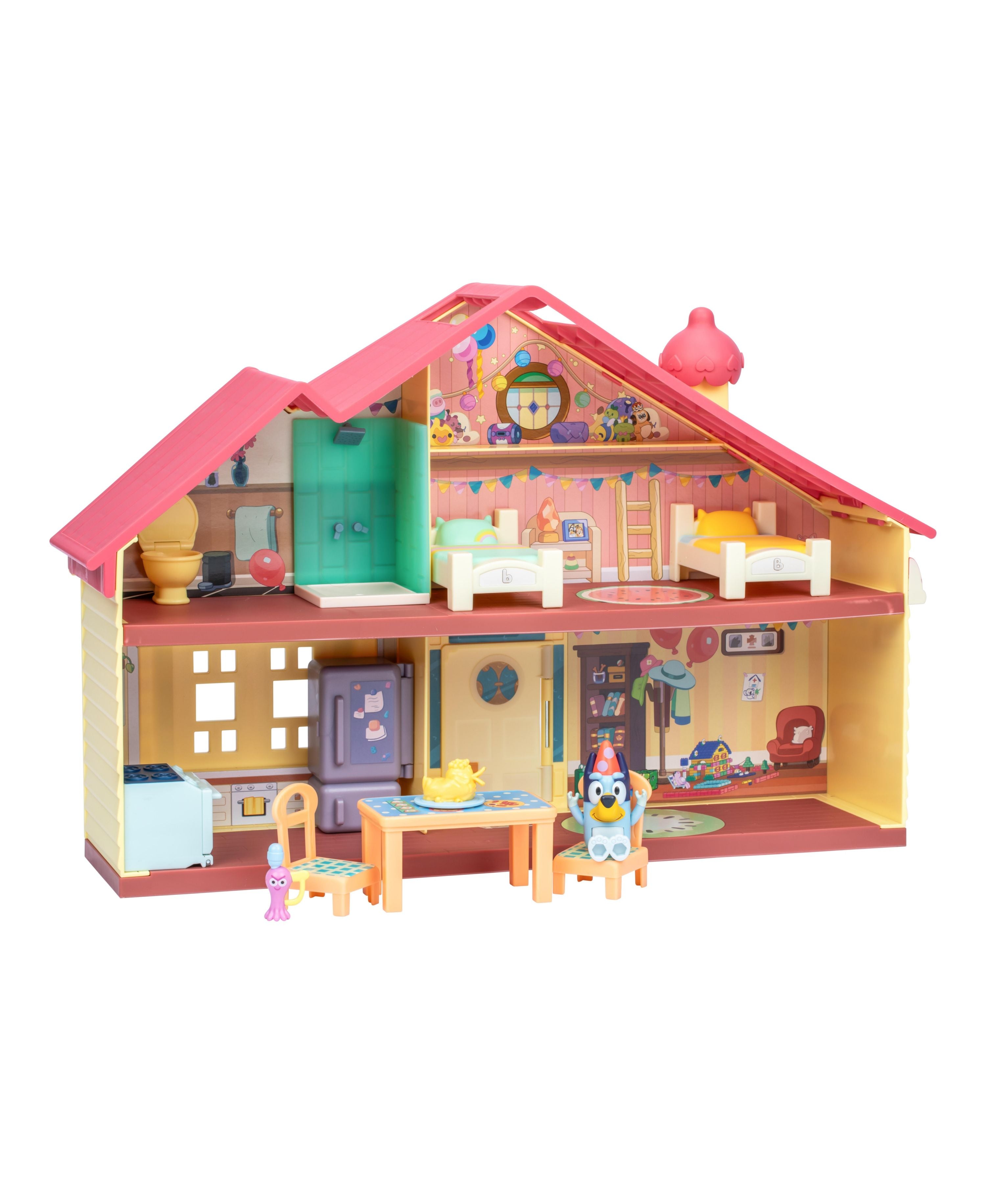 Bluey Celebration House S11 - Interactive Playhouse for Kids, Perfect for Birthday Parties & Indoor Playtime | Official Licensed Bluey Toy