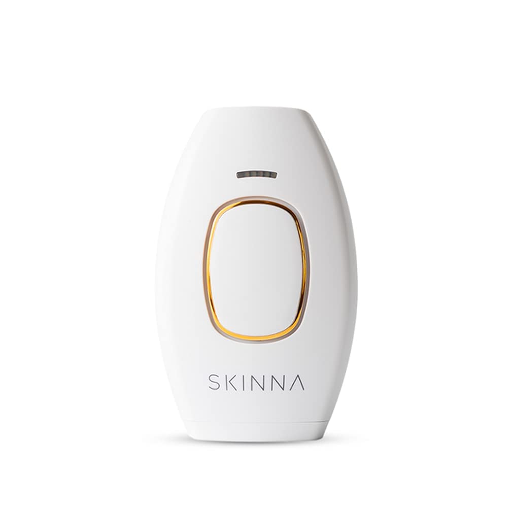 Skinna IPL Laser Hair Removal System for Women & Men - Permanent Painless At-Home Hair Remover for Face, Arms, Legs, Bikini Line & Full Body | Safe & Effective DIY Laser Hair Removal Device | Perfect for Smooth Skin Before Beach Vacations, Date Nights & Summer Outfits