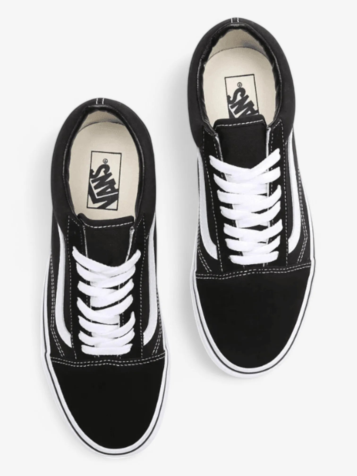 Vans Old Skool Black Skate Shoes - Classic Sneakers for Men & Women | Perfect for Skateboarding, Streetwear & Casual Outfits