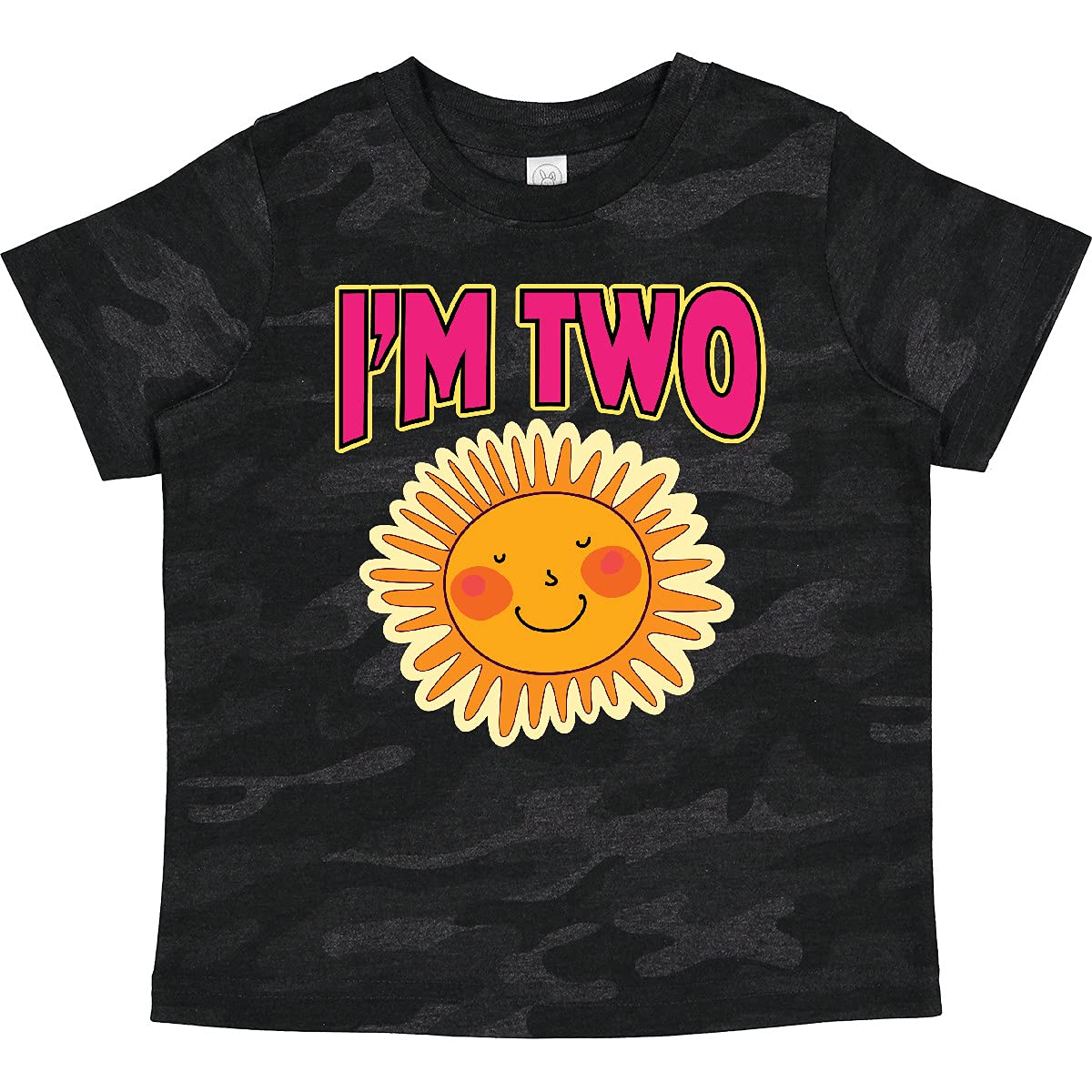 Inktastic 2nd Birthday Sunshine Toddler T-Shirt - Cute 2 Year Old Boy Girl Birthday Outfit for Party, Photo Shoot & Celebration