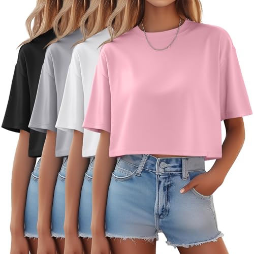 Black, Light Gray, Pink, White