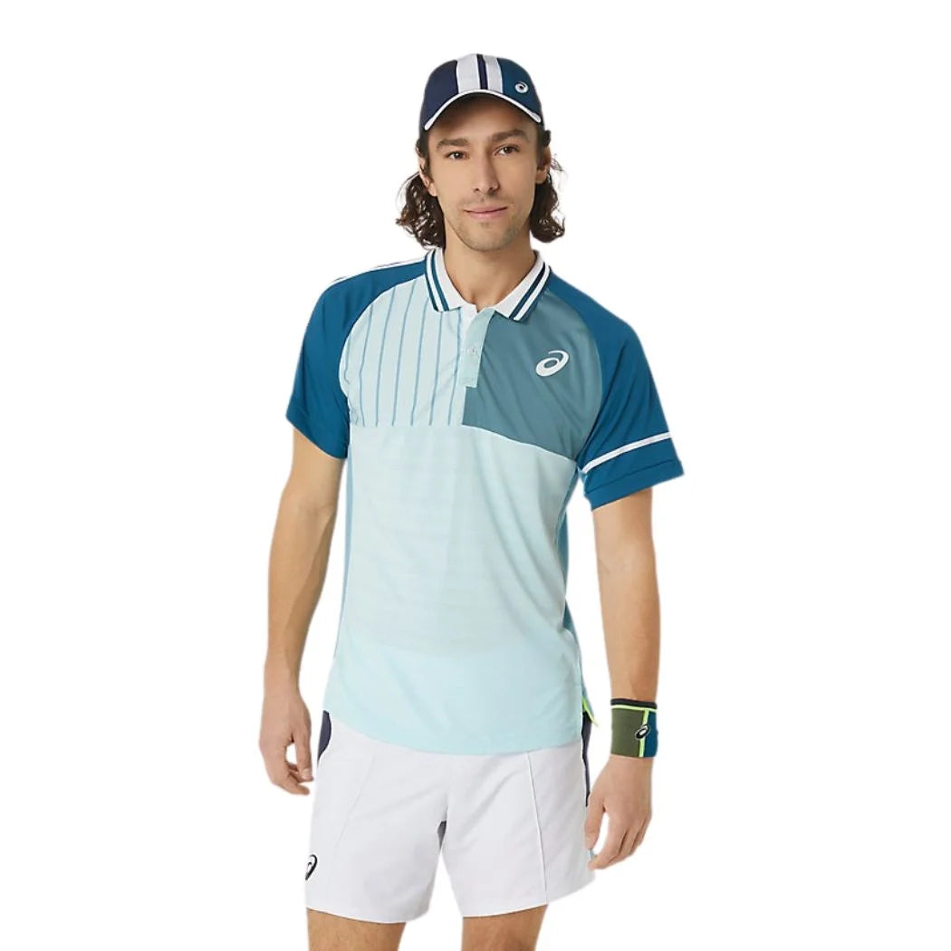 ASICS Men's Performance Polo Shirt - Breathable Quick-Dry Tennis Golf Shirt with Moisture-Wicking Technology for Sports & Casual Wear